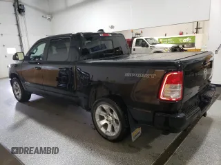 2021 Ram 1500 Big Horn z VIN 1C6SRFFT1MN804715, wystawiony jako Copart lot #59614715 z przebiegiem 66 735 mil mil oraz Czysty tytuł • Clean title. Historia ofert i sprzedaży dostępna na DreamBid. Obrazek 2.
