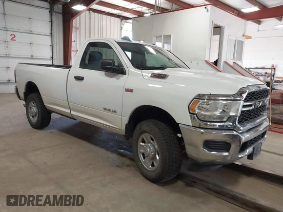 2021 Ram 2500 Tradesman with VIN 3C6MR5AJ7MG554253, listed as a IAAI auction lot 42550185 with 53,137 mi miles and . Bid and sale history available at DreamBid. Image 1.