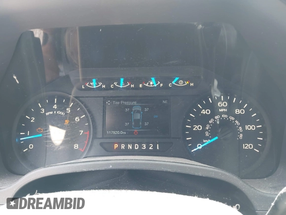 2017 Ford F-150 XL with VIN 1FTEX1E86HKE46742, listed as a IAAI auction lot 42591991 with 117,520 mi miles and . Bid and sale history available at DreamBid. Image 7.