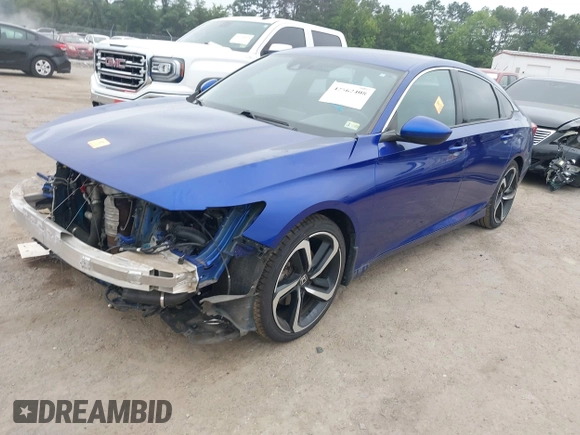 2019 Honda Accord Sport with VIN 1HGCV1F32KA021663, listed as a IAAI auction lot 42562408 with 145,197 mi miles and . Bid and sale history available at DreamBid. Image 17.