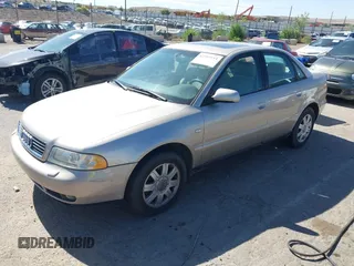 2000 Audi A4 with VIN WAUDC68D4YA074222, listed as a IAAI auction lot 42553114 with 102,815 mi miles and . Bid and sale history available at DreamBid. Image 2.