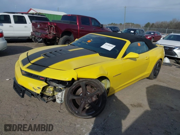 2015 Chevrolet Camaro SS с VIN 2G1FK3DJ6F9145723, выставлен на аукционе IAAI как лот 41245199 с пробегом 129 213 миль миль и . История ставок и продаж доступна на DreamBid. Изображение 2.