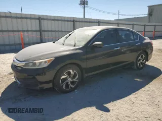 2016 Honda Accord LX with VIN 1HGCR2F34GA045402, listed as a Copart auction lot 48741335 with Not Provided miles and Salvage Title. Bid and sale history available at DreamBid. Image 1.