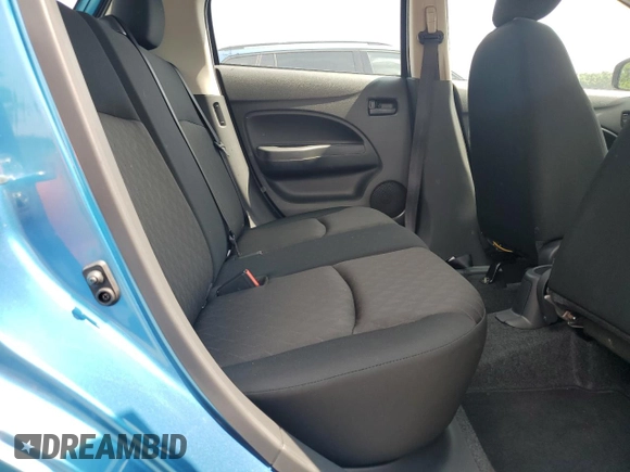 2024 Mitsubishi Mirage ES z VIN ML32AUHJ8RH017169, wystawiony jako Copart lot #60427485 z przebiegiem 9 272 mil mil oraz Nie do naprawy • Non repairable. Historia ofert i sprzedaży dostępna na DreamBid. Obrazek 10.