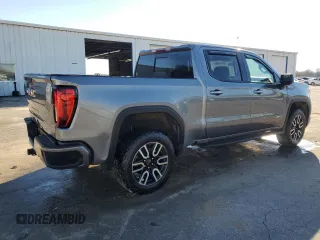 2022 GMC Sierra 1500 Limited AT4 with VIN 1GTP9EEL6NZ216779, listed as a Copart auction lot 45653445 with 60,995 mi miles and Salvage Title. Bid and sale history available at carsss.com. Image 3.