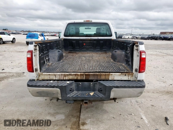 2012 Ford F-250 XL with VIN 1FT7X2A67CEC45538, listed as a Copart auction lot 59697855 with 218,145 mi miles and Salvage title. Bid and sale history available at DreamBid. Image 6.