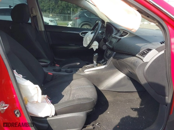 2019 Nissan Sentra S with VIN 3N1AB7AP7KY336193, listed as a IAAI auction lot 41525424 with NaN miles. Bid and sale history available at carsss.com. Image 5.