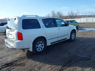 2007 Infiniti QX56 with VIN 5N3AA08CX7N802572, listed as a IAAI auction lot 41898307 with 202,221 mi miles. Bid and sale history available at carsss.com. Image 4.