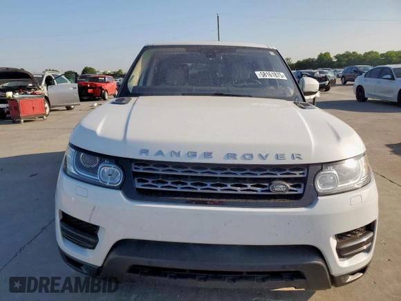 2017 Land Rover Range Rover Sport SE с VIN SALWG2FV5HA670467, выставлен на аукционе Copart как лот 58161875 с пробегом 34 840 миль миль и Списание • Salvage title. История ставок и продаж доступна на DreamBid. Изображение 5.