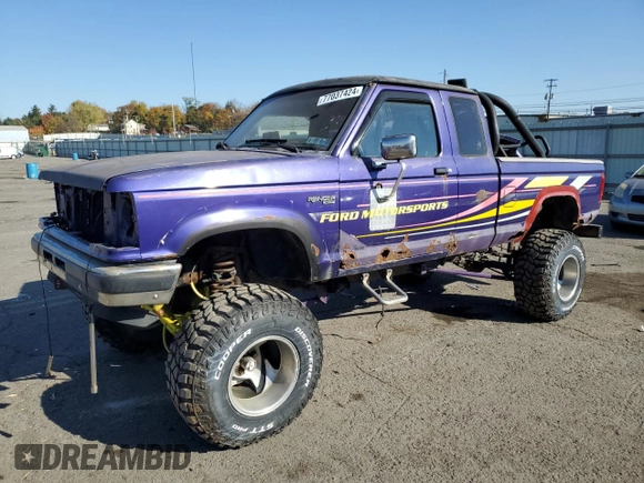 1988 Ford Ranger with VIN 1FTCR15T2JPB74849, listed as a Copart auction lot 77037424 with 58,261 mi miles and Clean Title. Bid and sale history available at carsss.com. Image 1.