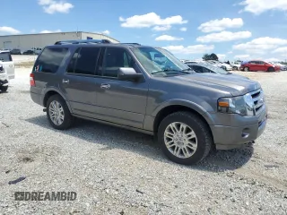 2013 Ford Expedition Limited z VIN 1FMJU2A50DEF11632, wystawiony jako Copart lot #55976345 z przebiegiem 176 168 mil mil oraz Szkoda całkowita • Salvage title. Historia ofert i sprzedaży dostępna na DreamBid. Obrazek 4.