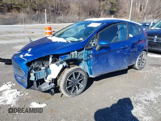 2018 Ford Fiesta SE with VIN 3FADP4EJ2JM143932, listed as a IAAI auction lot 41625049 with 70,237 mi miles. Bid and sale history available at carsss.com. Image 2.