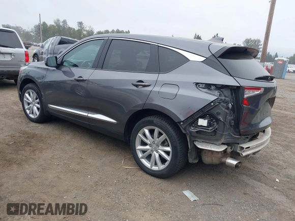 2021 Acura RDX Technology with VIN 5J8TC2H5XML807180, listed as a IAAI auction lot 42779411 with 46,515 mi miles and . Bid and sale history available at DreamBid. Image 3.