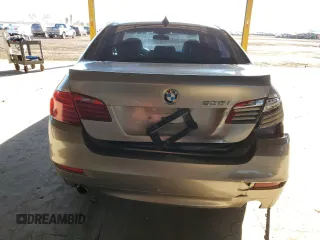 2015 BMW 5 Series 535i with VIN WBA5B1C50FG126420, listed as a Copart auction lot 47316025 with 132,004 mi miles and Salvage Title. Bid and sale history available at carsss.com. Image 6.