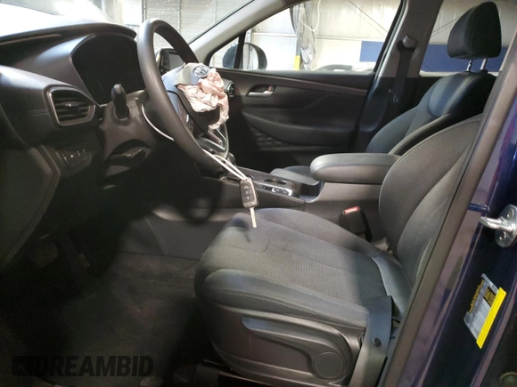 2020 Hyundai Santa Fe SE with VIN 5NMS2CAD4LH180349, listed as a Copart auction lot 50379195 with 34,746 mi miles and Salvage Title. Bid and sale history available at carsss.com. Image 7.