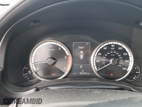 2018 Lexus NX 300 with VIN JTJBARBZXJ2159469, listed as a Copart auction lot 58123655 with 38,529 mi miles and Salvage title. Bid and sale history available at DreamBid. Image 9.