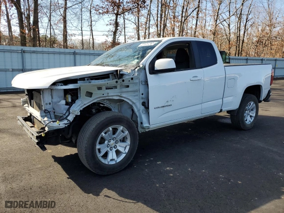 2022 Chevrolet Colorado 2WD LT with VIN 1GCHSCEA5N1161980, listed as a Copart auction lot 46058925 with 80,802 mi miles and Clean Title. Bid and sale history available at carsss.com. Image 1.