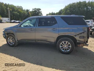 2021 Chevrolet Traverse LS with VIN 1GNEVFKW1MJ149178, listed as a Copart auction lot 69487794 with 45,875 mi miles and Salvage Title. Bid and sale history available at carsss.com. Image 2.