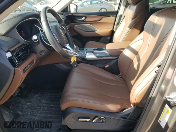 2023 Acura MDX w/Technology Package with VIN 5J8YE1H48PL028477, listed as a Copart auction lot 43697875 with 30,397 mi miles and Salvage Title. Bid and sale history available at carsss.com. Image 7.