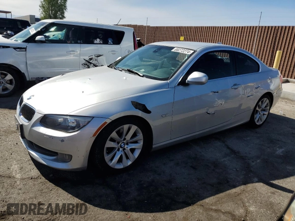 2012 BMW 3 Series 328i with VIN WBAKE5C51CJ106614, listed as a Copart auction lot 68272274 with 86,462 mi miles and Salvage Title. Bid and sale history available at carsss.com. Image 1.