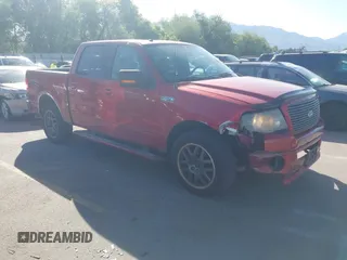 2008 Ford F-150 XLT with VIN 1FTPW12VX8KC41530, listed as a IAAI auction lot 42337257 with 183,186 mi miles and . Bid and sale history available at DreamBid. Image 1.