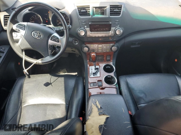 2012 Toyota Highlander Limited with VIN 5TDDK3EH4CS128884, listed as a Copart auction lot 57292665 with 237,093 mi miles and Salvage title. Bid and sale history available at DreamBid. Image 8.