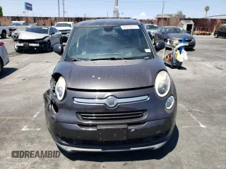 2014 FIAT 500L Easy with VIN ZFBCFABH6EZ027696, listed as a Copart auction lot 64708874 with 93,284 mi miles and Salvage Title. Bid and sale history available at carsss.com. Image 5.