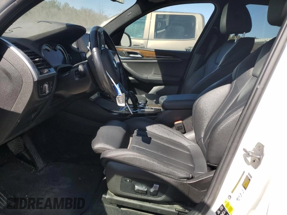 2019 BMW X3 xDrive30i with VIN 5UXTR9C55KLD90871, listed as a Copart auction lot 52802225 with 114,232 mi miles and Salvage Title. Bid and sale history available at DreamBid. Image 7.