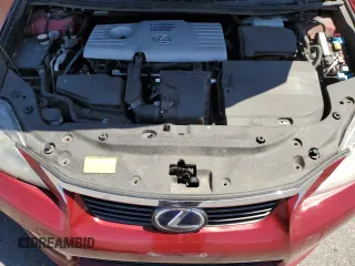2012 Lexus CT 200h with VIN JTHKD5BH3C2084254, listed as a Copart auction lot 57202665 with 183,581 mi miles and Non repairable. Bid and sale history available at DreamBid. Image 11.