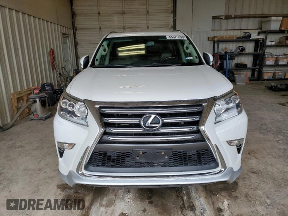 2017 Lexus GX 460 with VIN JTJJM7FX1H5155349, listed as a Copart auction lot 55975095 with 76,628 mi miles and Salvage title. Bid and sale history available at DreamBid. Image 5.