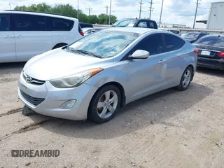 2013 Hyundai Elantra Limited with VIN 5NPDH4AE6DH392129, listed as a IAAI auction lot 42218163 with 185,124 mi miles and . Bid and sale history available at DreamBid. Image 2.