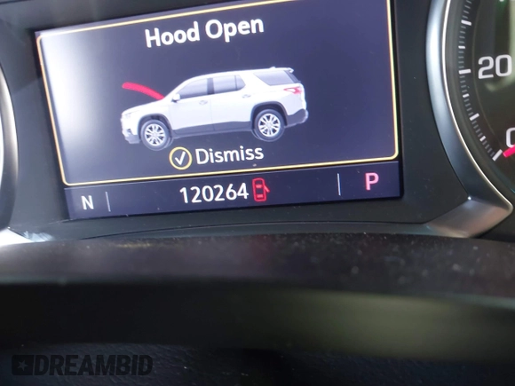 2020 Chevrolet Traverse LT with VIN 1GNERHKW7LJ309689, listed as a IAAI auction lot 42270616 with 120,264 mi miles and . Bid and sale history available at DreamBid. Image 15.