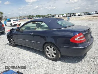 2004 Mercedes-Benz CLK Cabriolet 3.2L with VIN WDBTK65G84T029278, listed as a Copart auction lot 50312065 with 92,833 mi miles and Salvage Title. Bid and sale history available at carsss.com. Image 2.