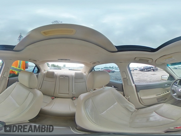 2008 Mercury Milan Premier with VIN 3MEHM08168R627378, listed as a Copart auction lot 59751325 with 102,795 mi miles and Salvage title. Bid and sale history available at DreamBid. Image 14.