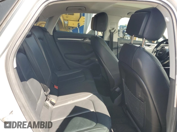 2015 Audi A3 1.8T Premium with VIN WAUACGFFXF1003701, listed as a Copart auction lot 51158475 with 92,166 mi miles and Salvage Title. Bid and sale history available at carsss.com. Image 10.