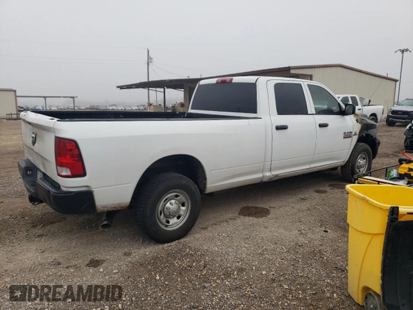 2018 Ram 2500 Tradesman with VIN 3C6UR4HL7JG287371, listed as a Copart auction lot 87394384 with 0 mi miles and Salvage Title. Bid and sale history available at carsss.com. Image 3.