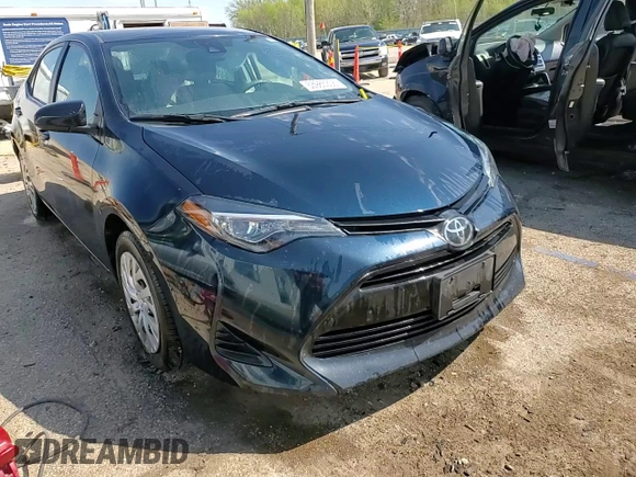 2019 Toyota Corolla L with VIN 2T1BURHE8KC175137, listed as a Copart auction lot 53985305 with 51,200 mi miles and Salvage Title. Bid and sale history available at DreamBid. Image 13.