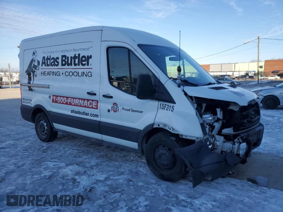 2016 Ford Transit Cargo with VIN 1FTYE1CM6GKA15349, listed as a Copart auction lot 41845265 with 119,991 mi miles and Salvage Title. Bid and sale history available at carsss.com. Image 4.