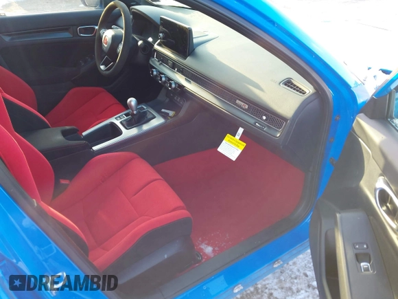 2023 Honda Civic Type R z VIN JHMFL5G46PX002181, wystawiony jako IAAI lot #41394464 z przebiegiem 15 543 mil mil oraz . Historia ofert i sprzedaży dostępna na DreamBid. Obrazek 5.