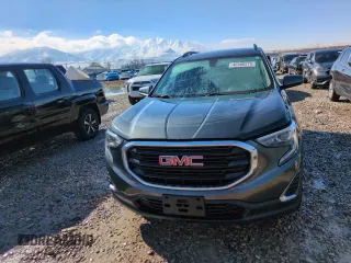 2019 GMC Terrain SLE with VIN 3GKALTEX4KL370851, listed as a Copart auction lot 46366275 with 126,581 mi miles and Salvage Title. Bid and sale history available at carsss.com. Image 5.