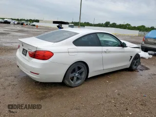 2015 BMW 4 Series 428i with VIN WBA3N7C59FK222559, listed as a Copart auction lot 60604025 with 151,375 mi miles and Salvage title. Bid and sale history available at DreamBid. Image 3.