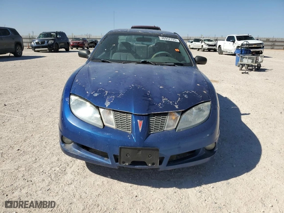 2005 Pontiac Sunfire with VIN 3G2JB12F55S111251, listed as a Copart auction lot 46952705 with 127,531 mi miles and Salvage Title. Bid and sale history available at carsss.com. Image 5.