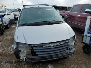 2007 Chrysler Town & Country LWB Touring with VIN 2A4GP54L67R242653, listed as a Copart auction lot 89181795 with 176,342 mi miles and Salvage Title. Bid and sale history available at carsss.com. Image 5.