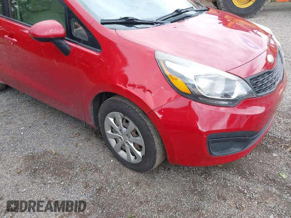 2013 Kia Rio LX z VIN KNADM4A33D6256655, wystawiony jako IAAI lot #42345170 z przebiegiem 188 540 mil mil oraz . Historia ofert i sprzedaży dostępna na DreamBid. Obrazek 12.