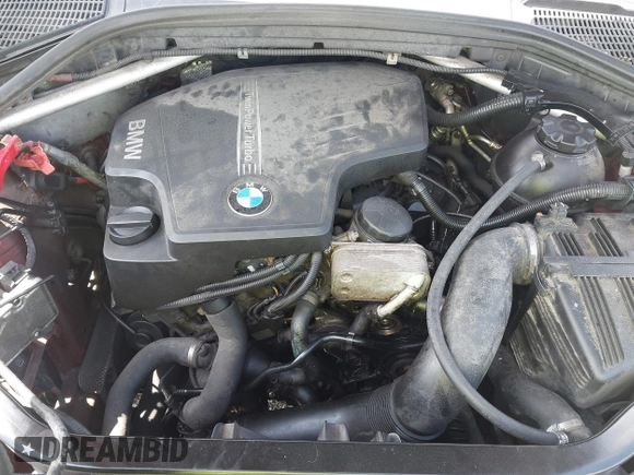 2013 BMW X3 xDrive28i with VIN 5UXWX9C50D0A23500, listed as a IAAI auction lot 42089054 with 260,705 mi miles. Bid and sale history available at carsss.com. Image 10.
