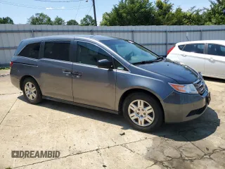 2012 Honda Odyssey LX z VIN 5FNRL5H2XCB147224, wystawiony jako Copart lot #59165425 z przebiegiem 214 730 mil mil oraz Szkoda całkowita • Salvage title. Historia ofert i sprzedaży dostępna na DreamBid. Obrazek 4.