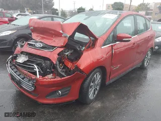 2018 Ford C-Max Hybrid Titanium with VIN 1FADP5DU4JL100020, listed as a IAAI auction lot 41507372 with 103,832 mi miles. Bid and sale history available at carsss.com. Image 17.