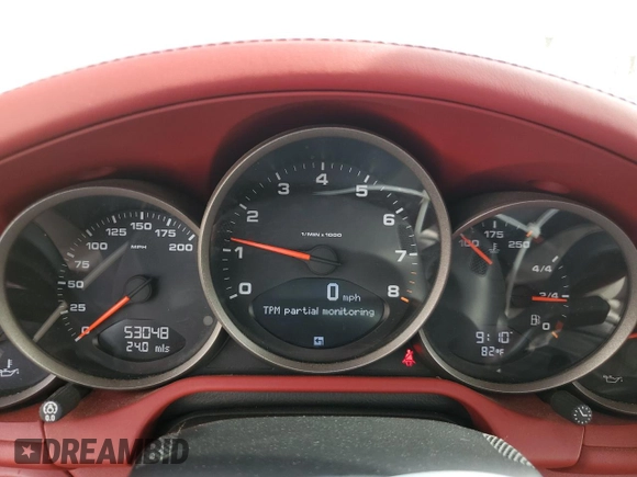 2011 Porsche 911 Carrera S with VIN WP0CB2A95BS755250, listed as a Copart auction lot 42056145 with 53,048 mi miles and Salvage Title. Bid and sale history available at DreamBid. Image 9.