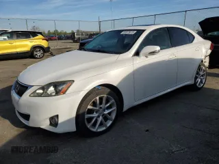 2011 Lexus IS 250 z VIN JTHCF5C25B5049253, wystawiony jako Copart lot #53975615 z przebiegiem 149 935 mil mil oraz Szkoda całkowita • Salvage title. Historia ofert i sprzedaży dostępna na DreamBid. Obrazek 1.