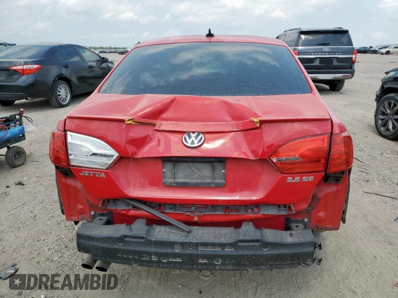 2012 Volkswagen Jetta SE with VIN 3VWDP7AJ8CM385318, listed as a Copart auction lot 56513355 with 193,764 mi miles and Salvage title. Bid and sale history available at DreamBid. Image 6.